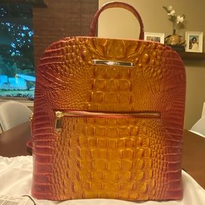 Brahmin Felicity Backpack pink and orange ombré 🧡💗🧡💗